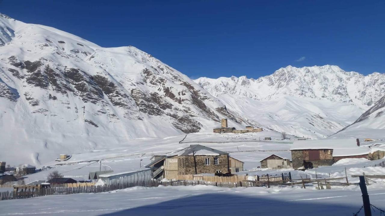 Guesthouse Angelina Ushguli Dış mekan fotoğraf