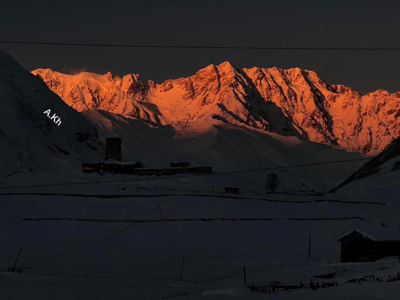Guesthouse Angelina Ushguli Dış mekan fotoğraf